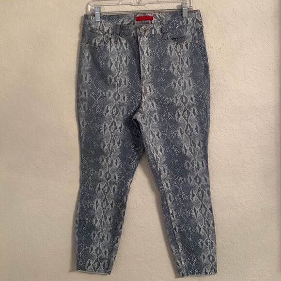 Jennifer Lopez Reptile Print Women’s Pants Size 12 - Picture 1 of 9
